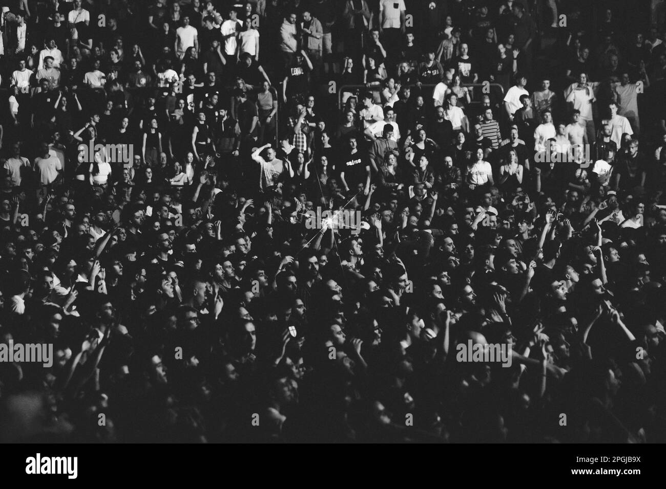 Salmo tour Black and White Stock Photos & Images - Alamy