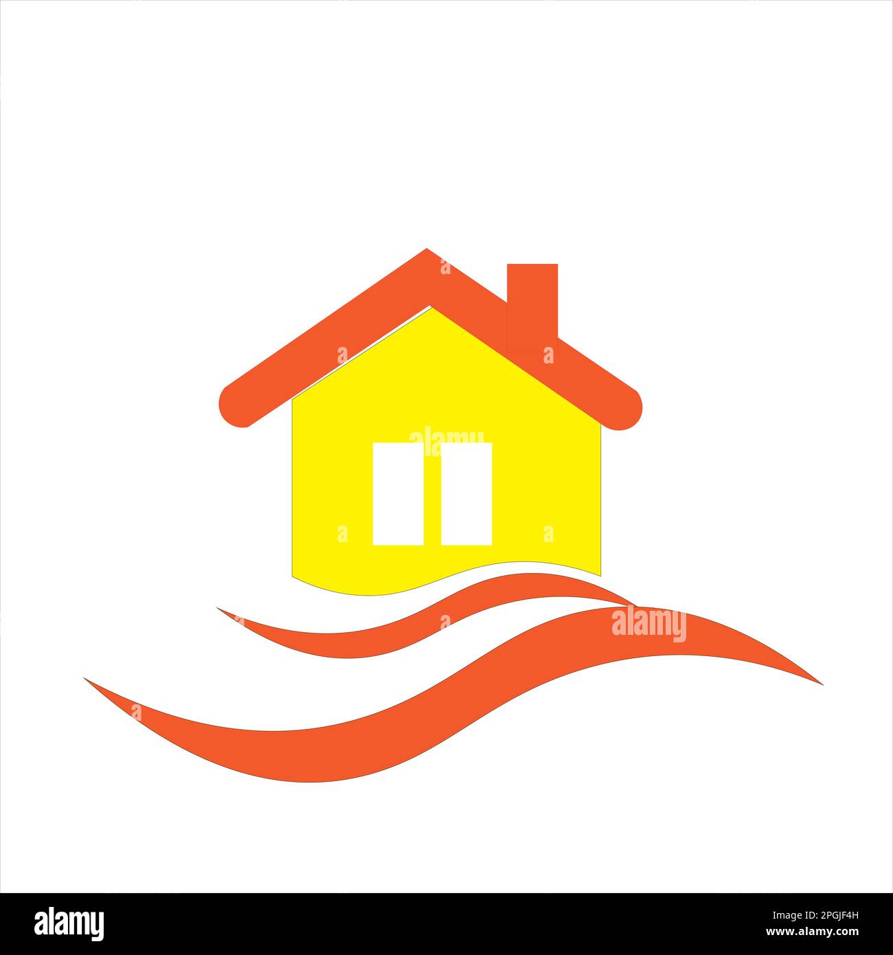 House Logo Design Stock Photo - Alamy