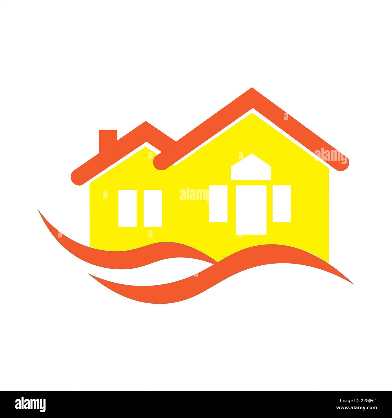 House Logo Design Stock Photo - Alamy image.