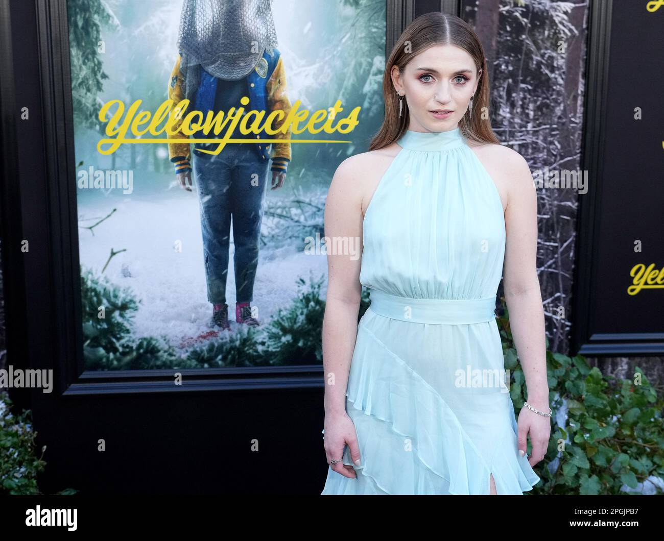 Jenna Burgess arrives at the Showtime's YELLOWJACKETS Season 2 World