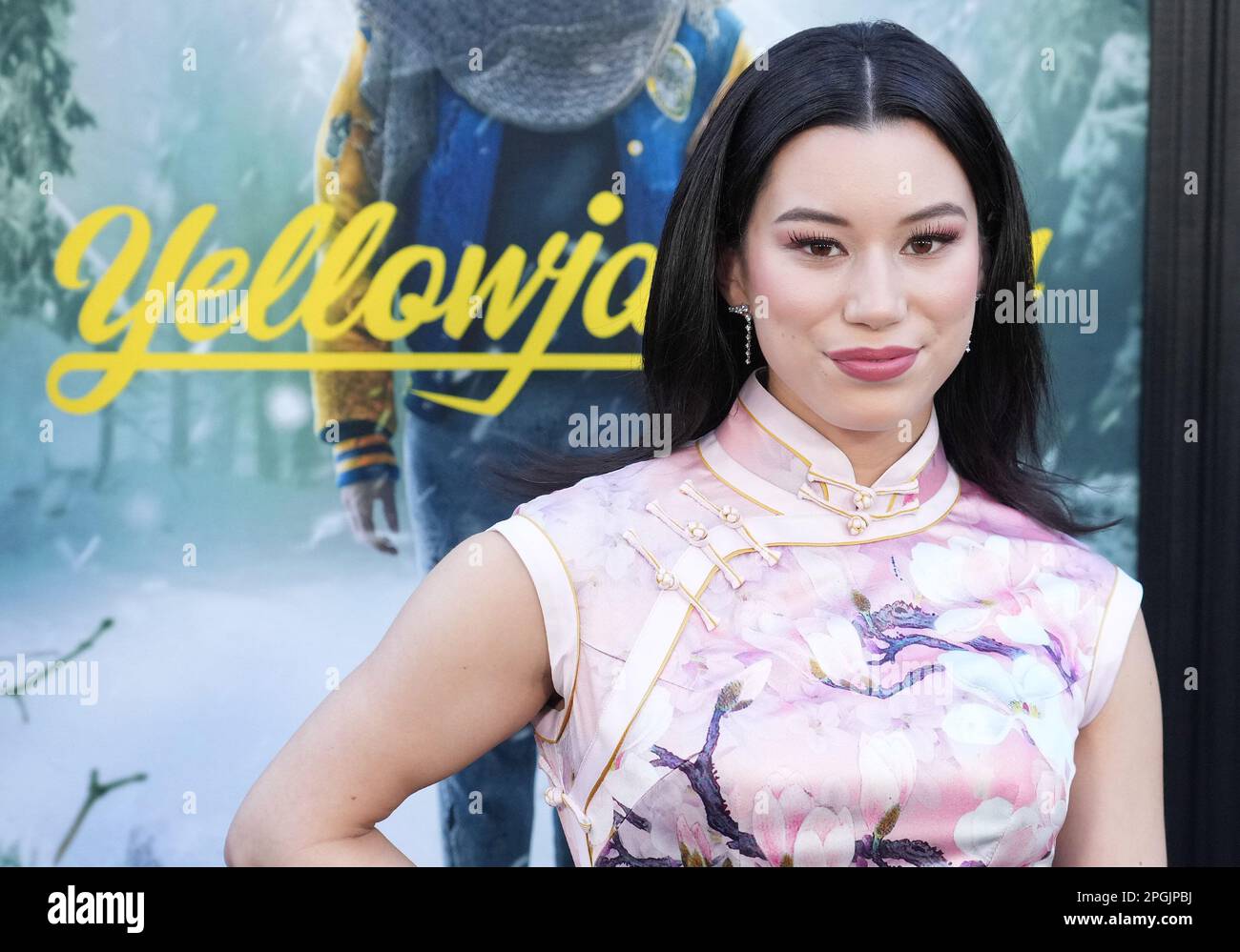 Mya Lowe arrives at the Showtime's YELLOWJACKETS Season 2 World