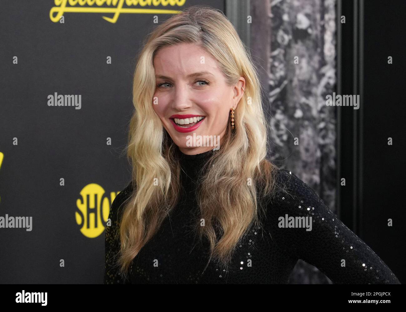 Annabelle Wallis arrives at the Showtime's YELLOWJACKETS Season 2 World