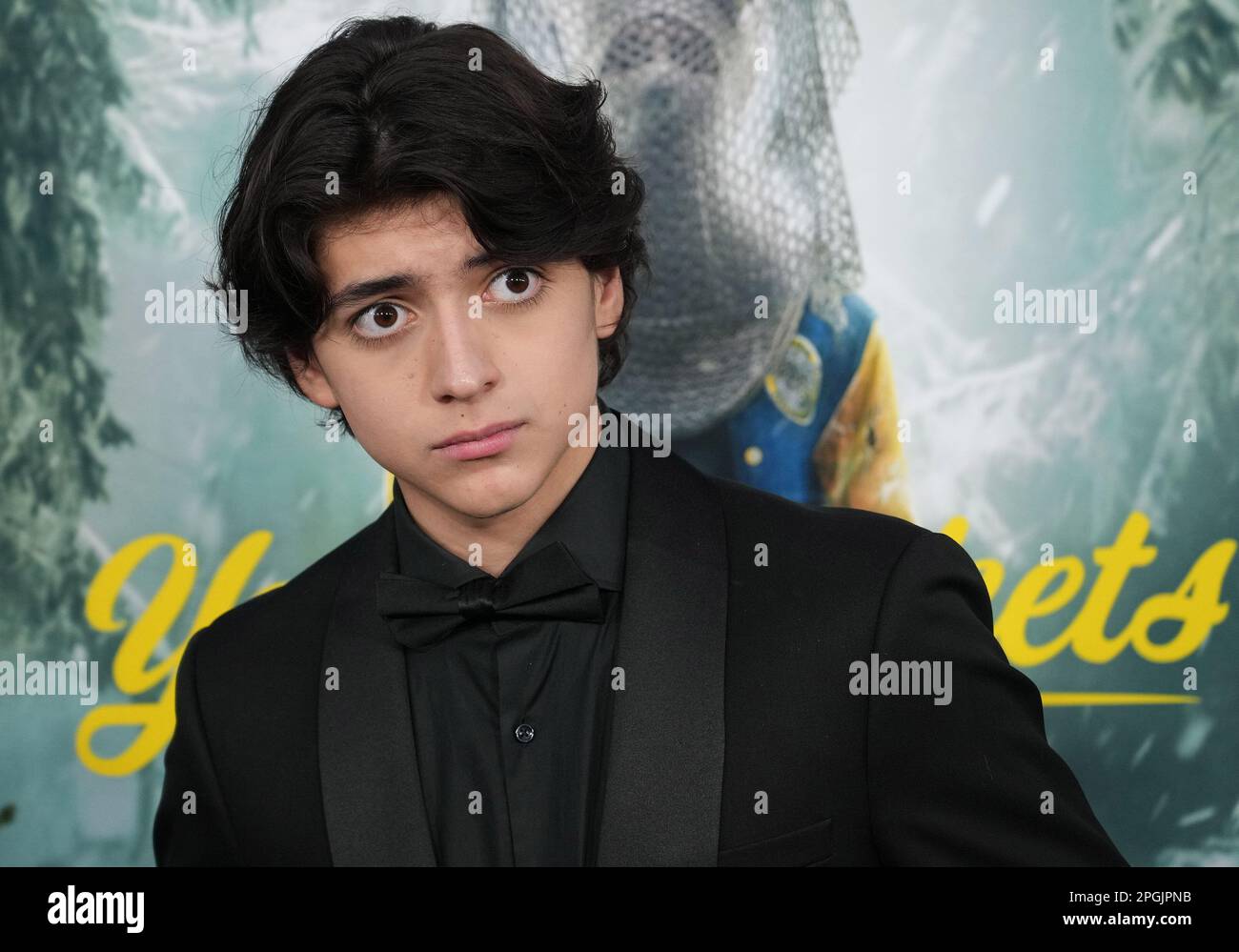 Luciano Leroux arrives at the Showtime's YELLOWJACKETS Season 2 World