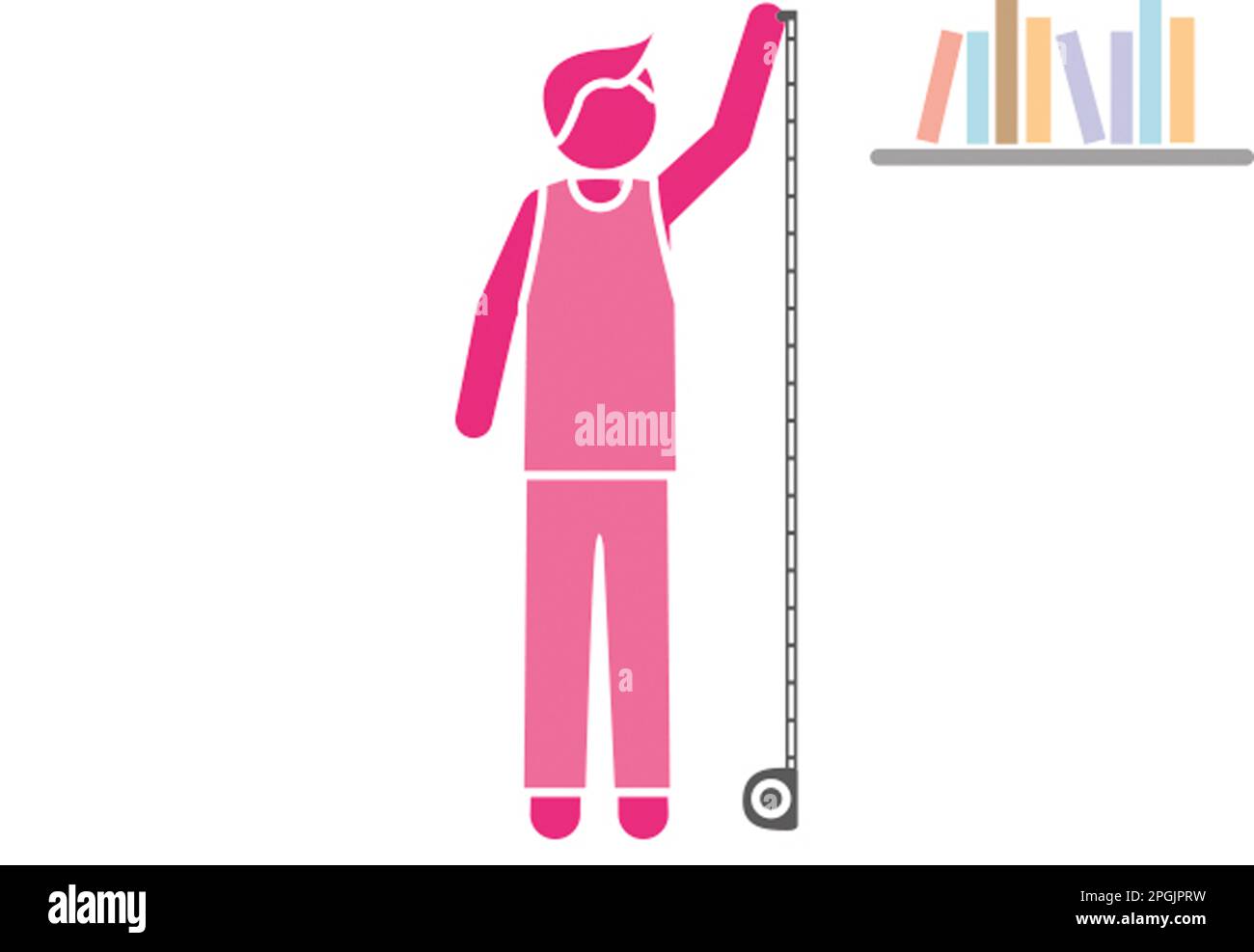 Human measure height Cut Out Stock Images & Pictures Alamy