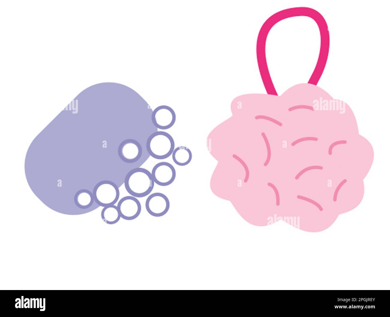 Soap and sponge Stock Photo Alamy