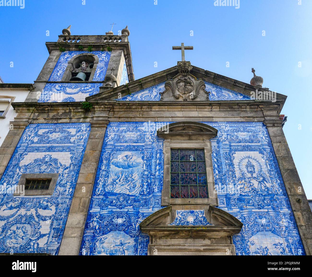 Chapel of Souls of Saint Catarina in Porto, Portugal. Stock Photo