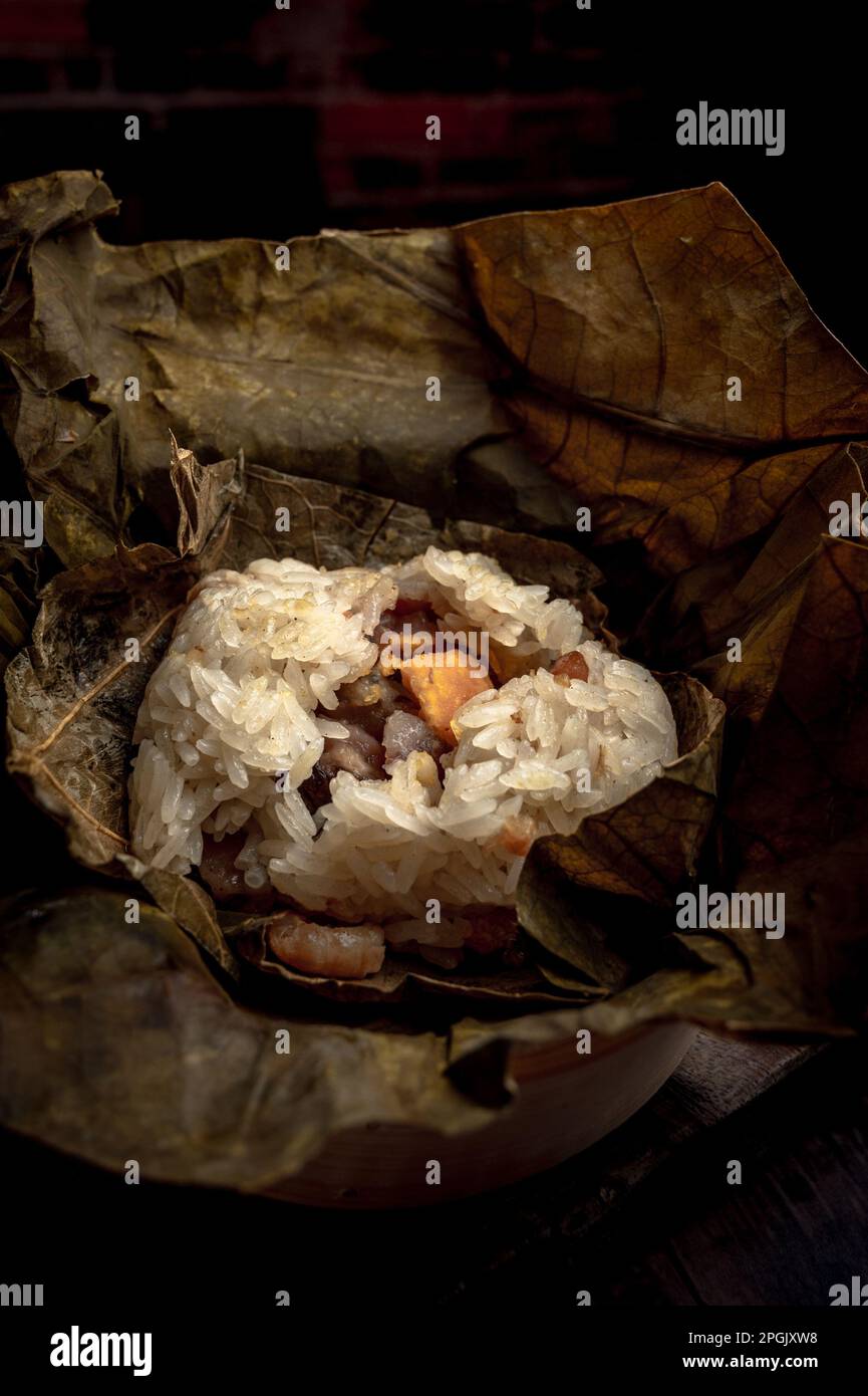 Hong Kong traditional dim sum is a very diverse and delicious delicacy, which is very common in Taiwan Stock Photo