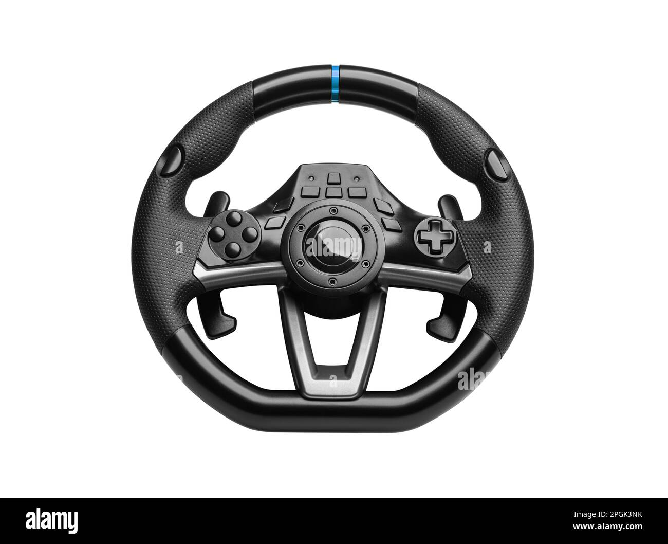 Steering play wheel isolated Stock Photo Alamy