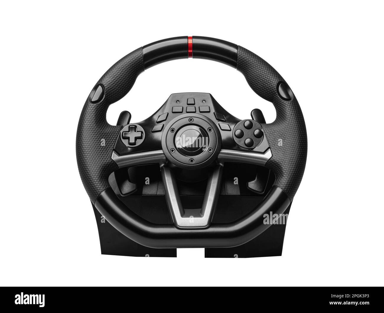 Steering play wheel isolated Stock Photo Alamy