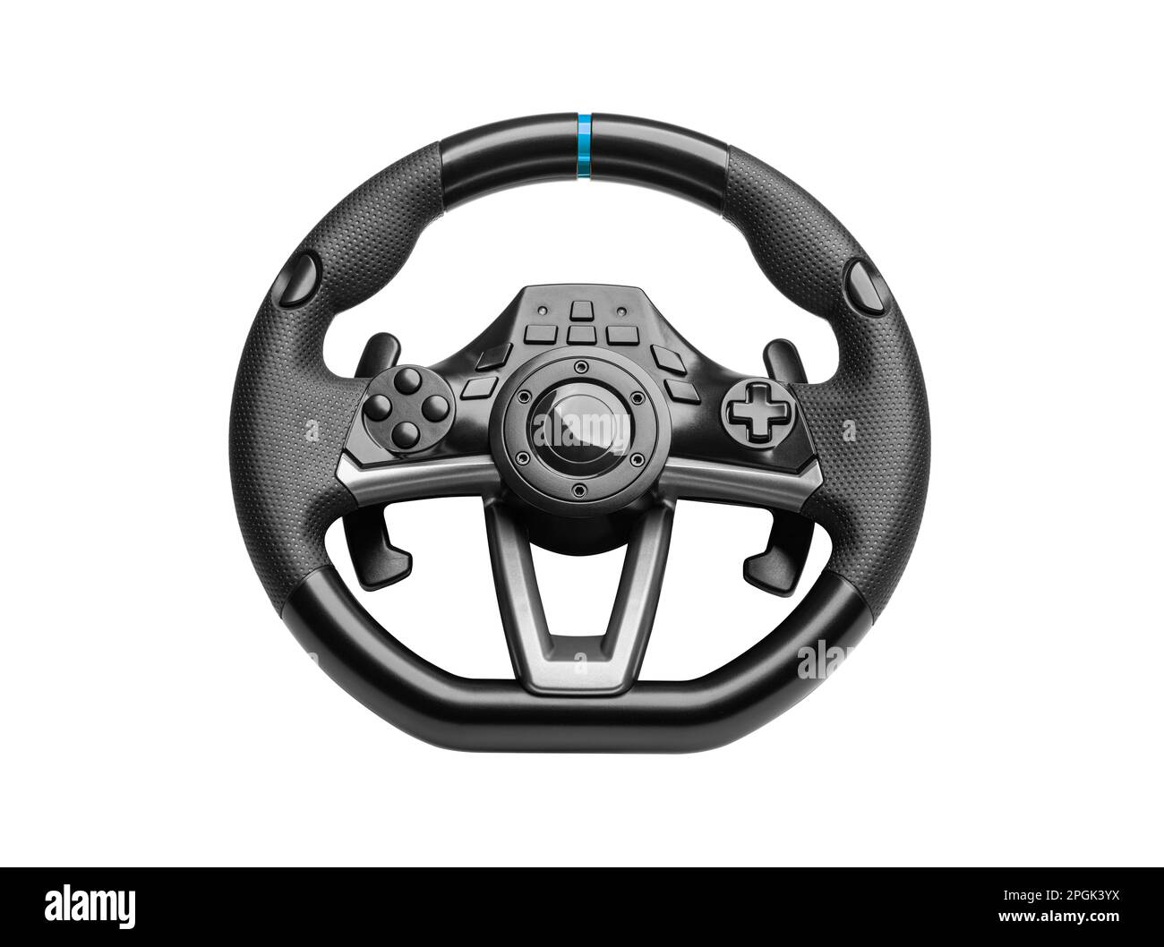 Steering play wheel isolated Stock Photo Alamy