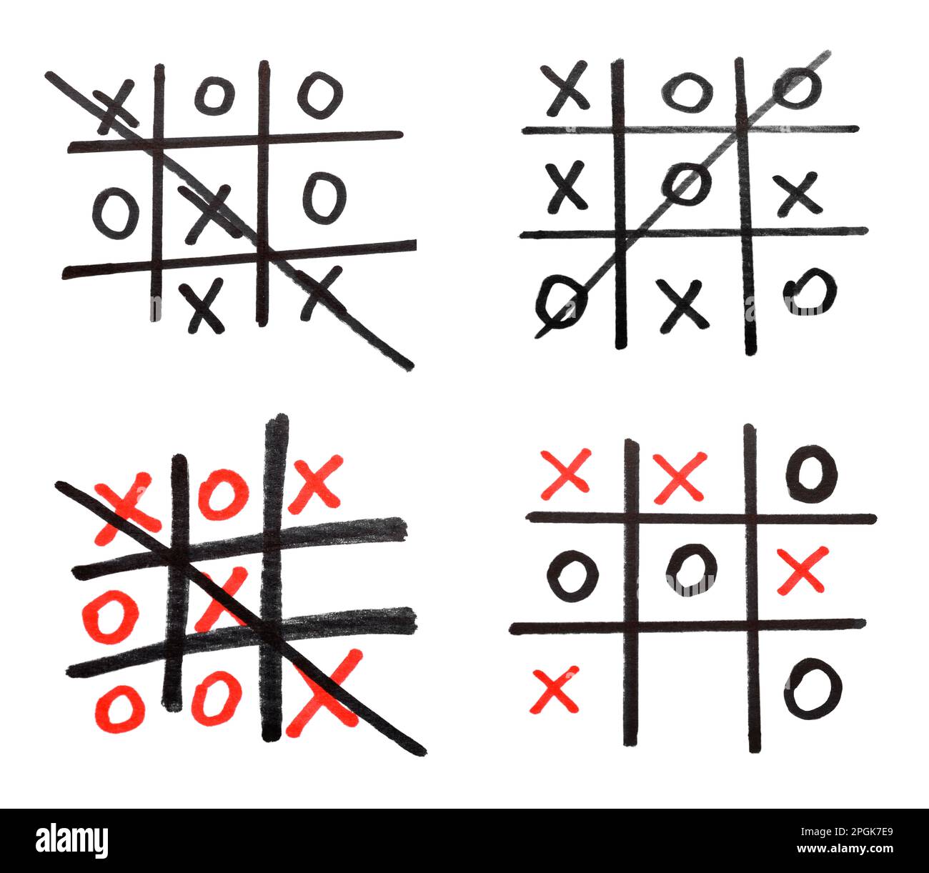 Tic tac toe game hi-res stock photography and images - Page 2 - Alamy