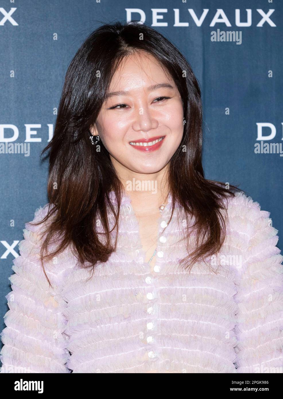 South Korean actress Gong HyoJin, attends the photocall for the