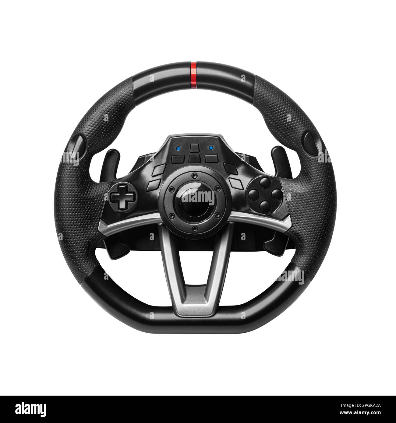 Steering play wheel isolated Stock Photo Alamy