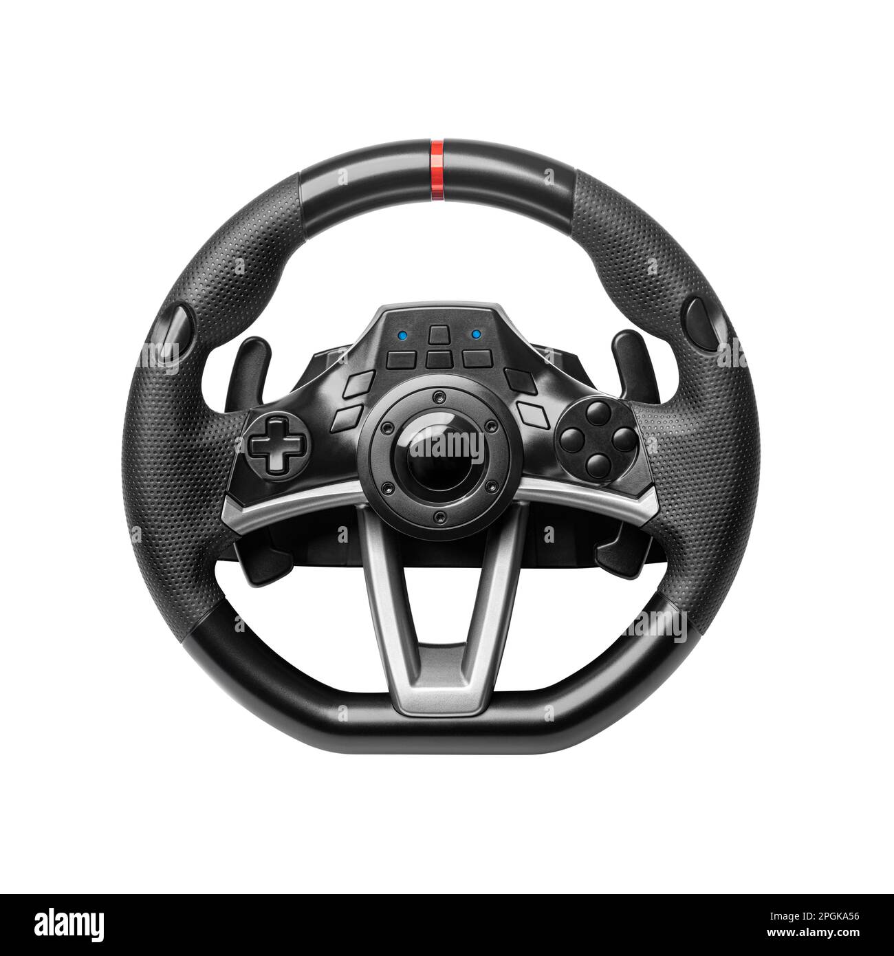Steering play wheel isolated Stock Photo Alamy