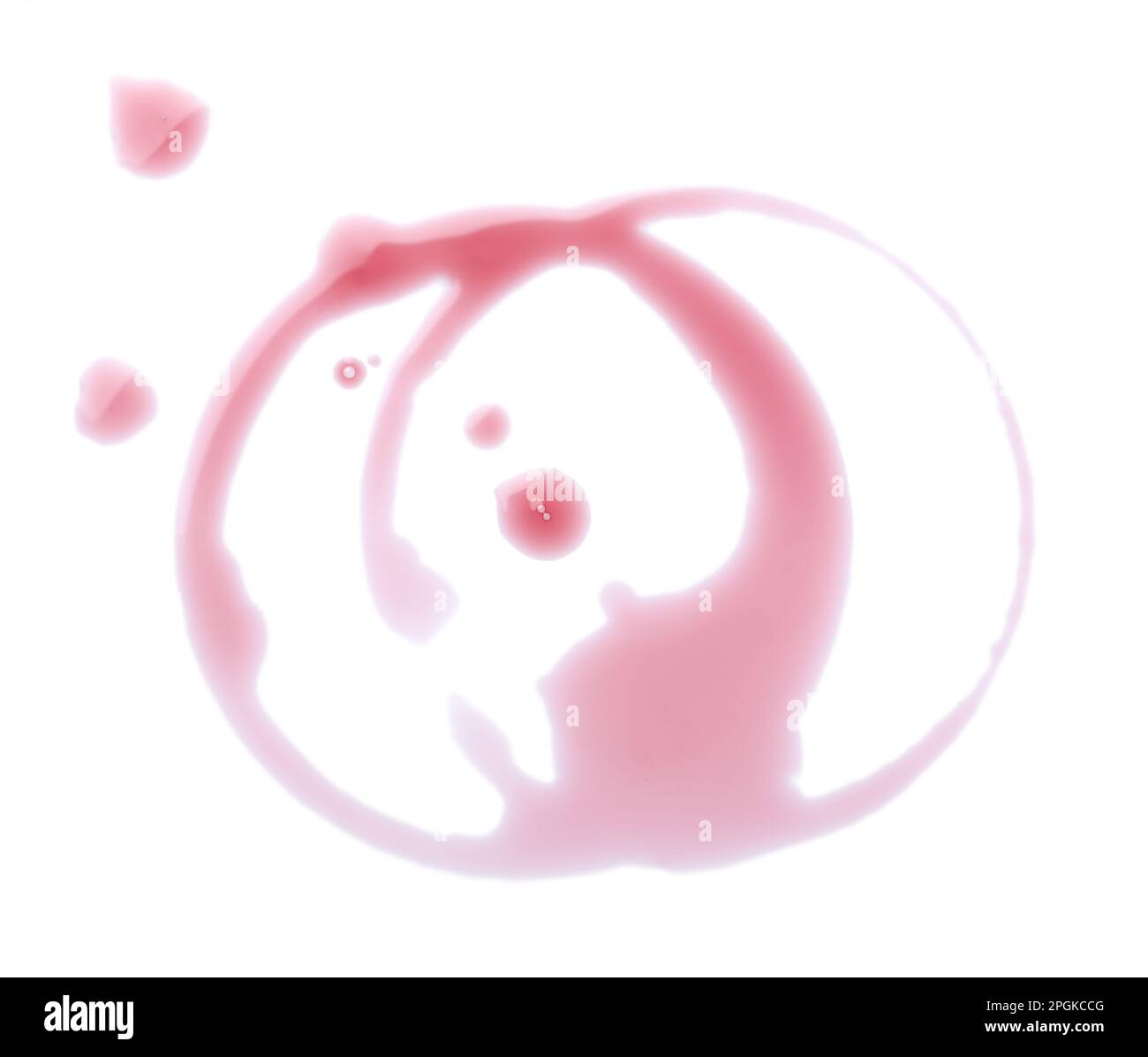Red Ring Drop Red wine rings and drops on white background, top view Stock Photo - Alamy
