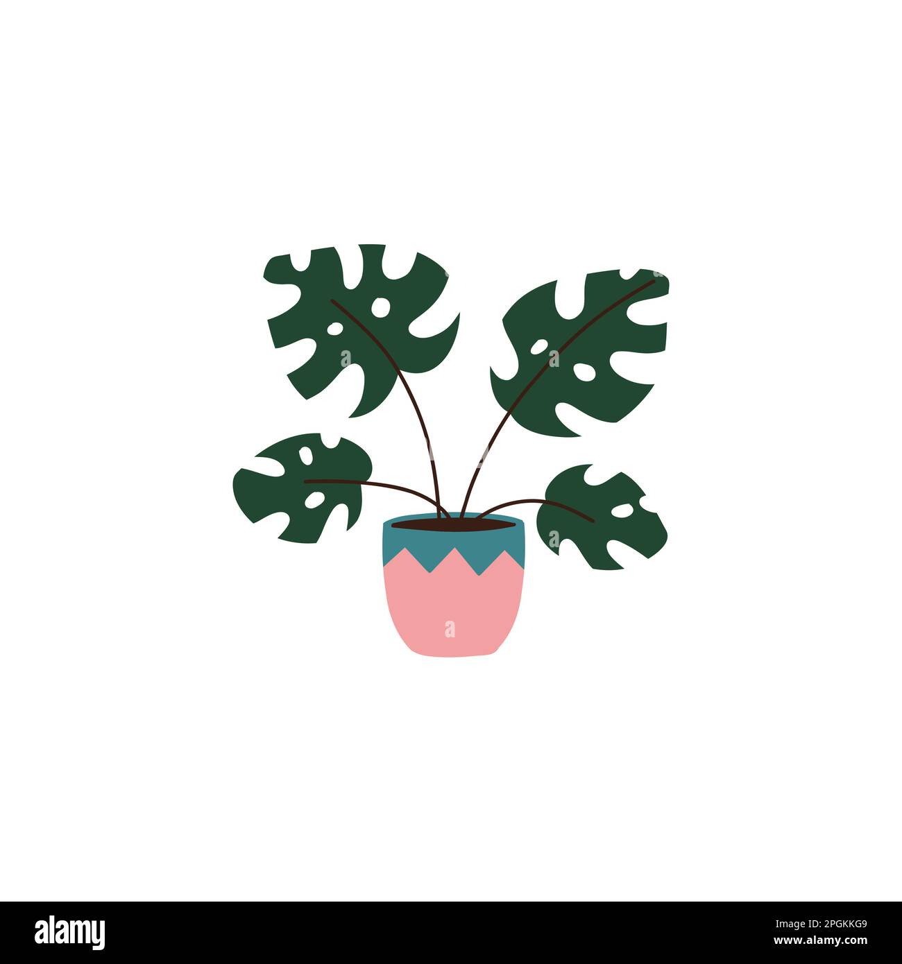 Plamt Image Vector Gorgeous palm plant Stock Vector Images - Alamy