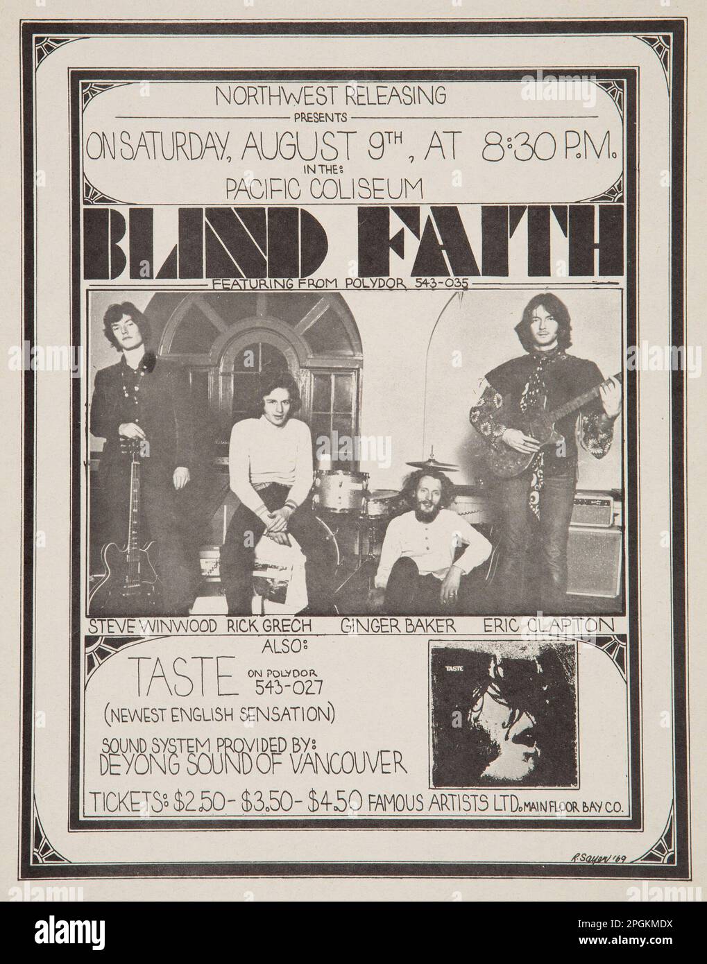 Blind faith flyer hires stock photography and images Alamy