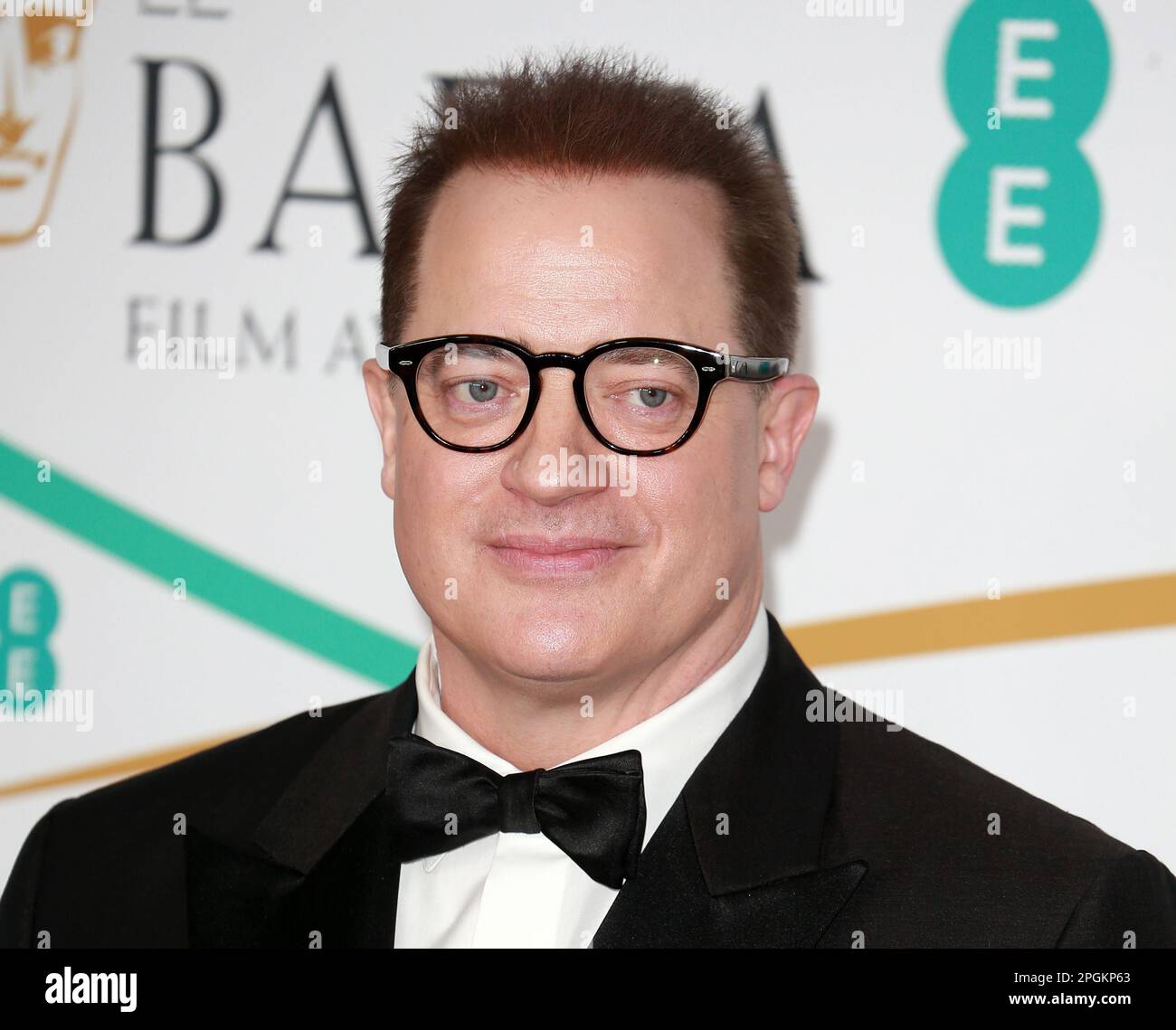 Brendan Fraser attends the EE BAFTA Film Awards 2023 at The Royal