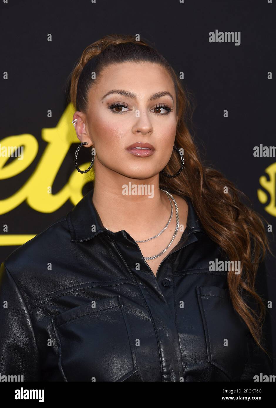 Tori Kelly arriving to Showtime's "Yellowjackets" Season 2 World