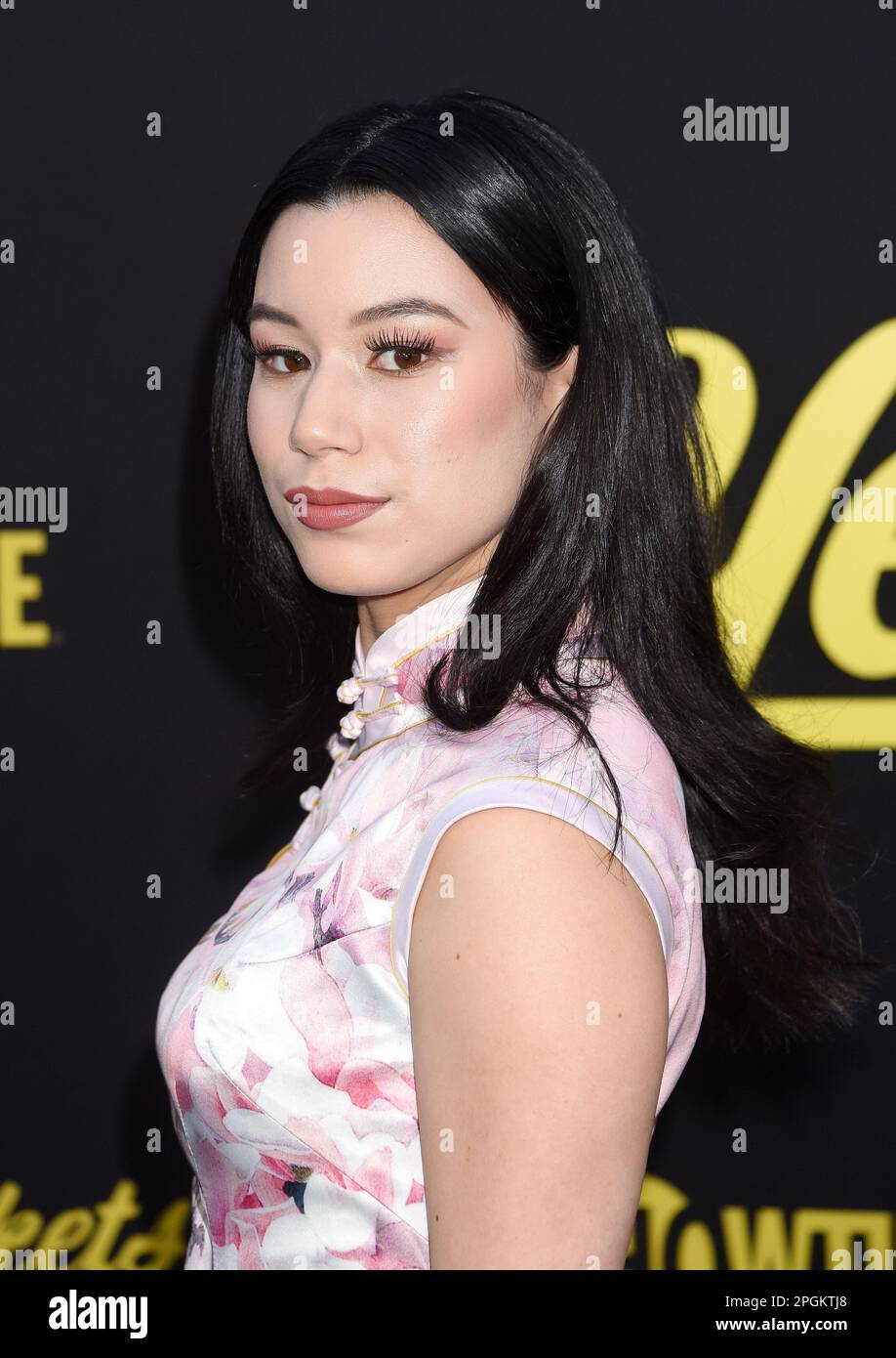 Mya Lowe arriving to Showtime's "Yellowjackets" Season 2 World Premiere