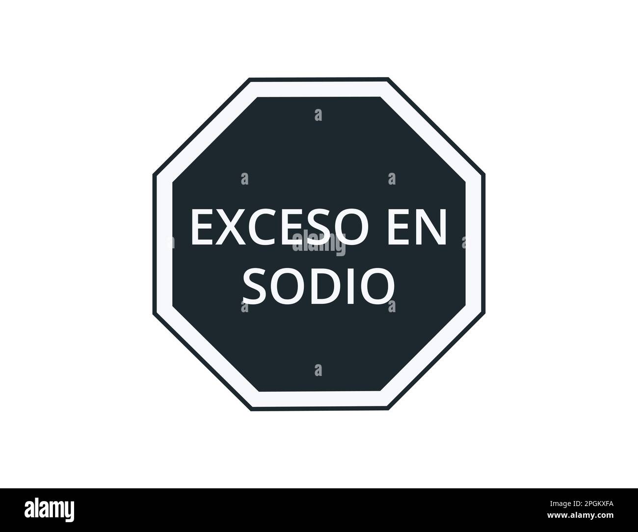 Excess Sodium Stock Vector Images Alamy