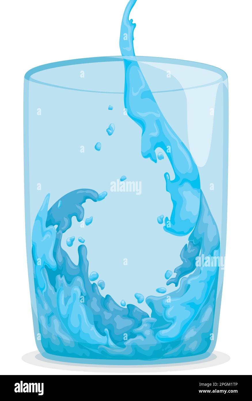 https://c8.alamy.com/comp/2PGM1TP/isolated-glass-cup-filling-with-a-stream-of-water-cartoon-style-design-2PGM1TP.jpg