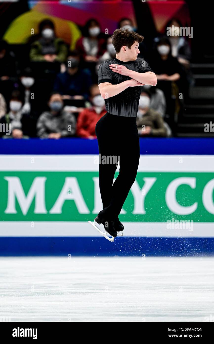 Mark GORODNITSKY (ISR), during Men Short Program, at the ISU World