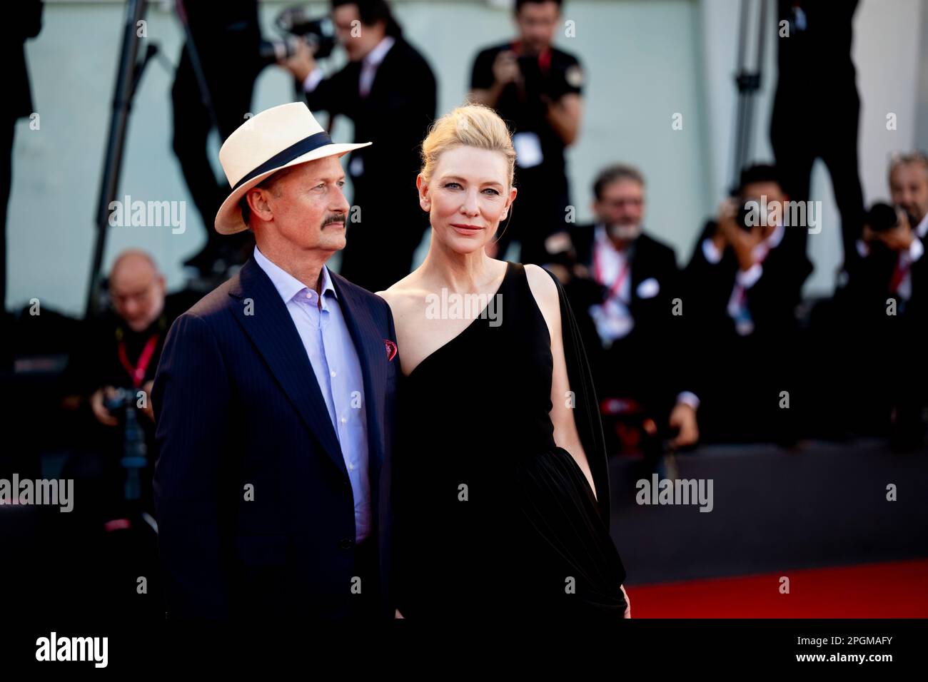 Venice, Italy, 10th September 2022, Cate Blanchett & Todd Field attend the Venice Film Festival 2022 (Photo credits: Giovanna Onofri) Stock Photo