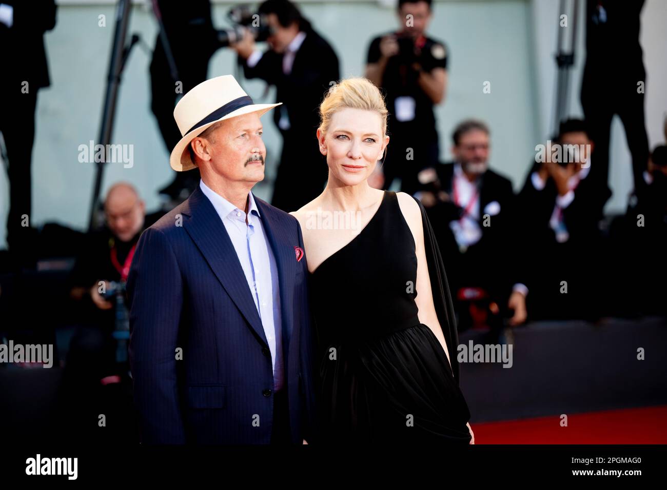 Venice, Italy, 10th September 2022, Cate Blanchett & Todd Field attend the Venice Film Festival 2022 (Photo credits: Giovanna Onofri) Stock Photo