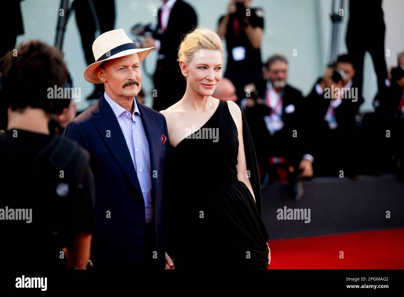 Venice, Italy, 10th September 2022, Cate Blanchett & Todd Field attend the Venice Film Festival 2022 (Photo credits: Giovanna Onofri) Stock Photo