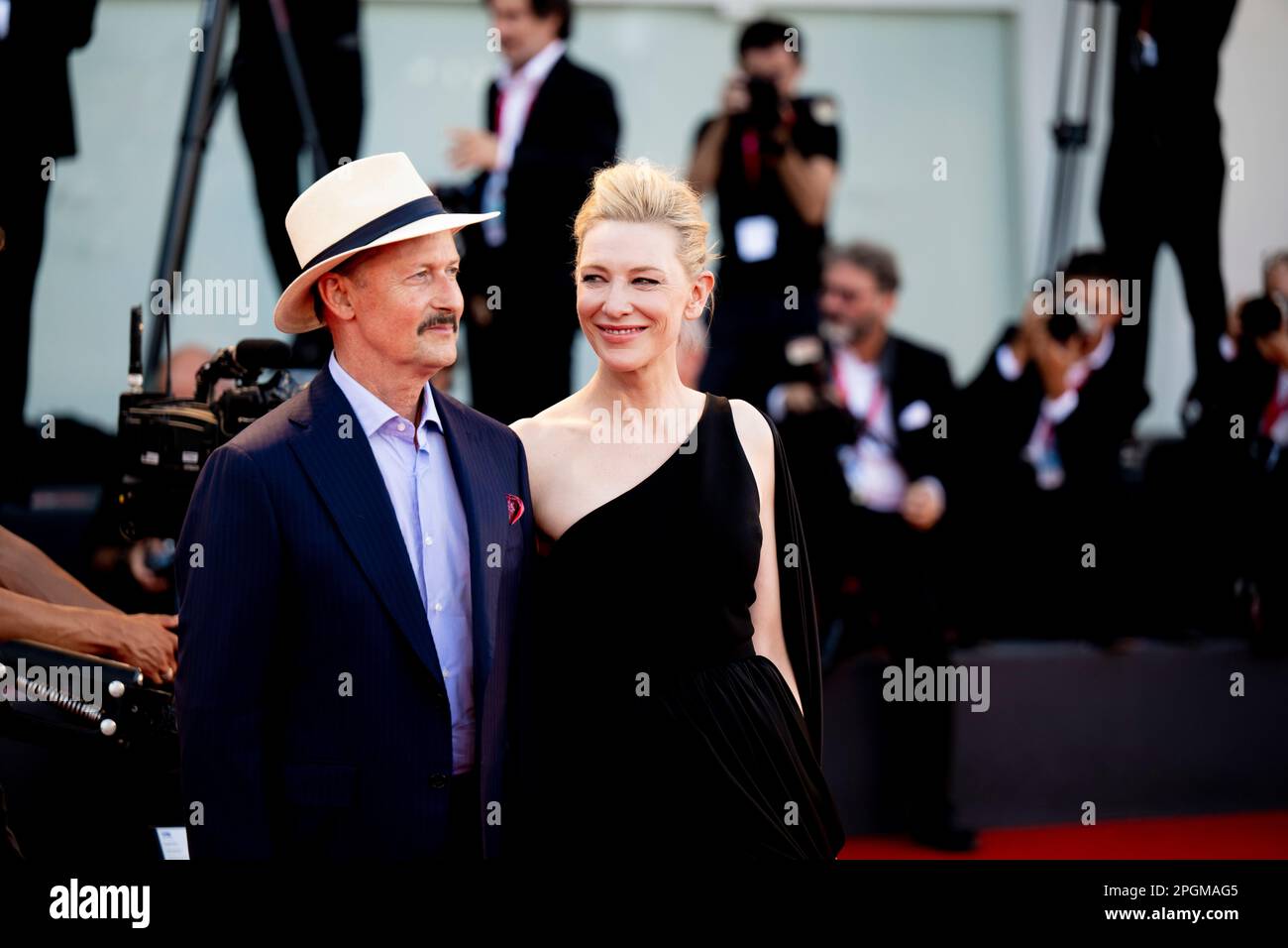 Venice, Italy, 10th September 2022, Cate Blanchett & Todd Field attend the Venice Film Festival 2022 (Photo credits: Giovanna Onofri) Stock Photo