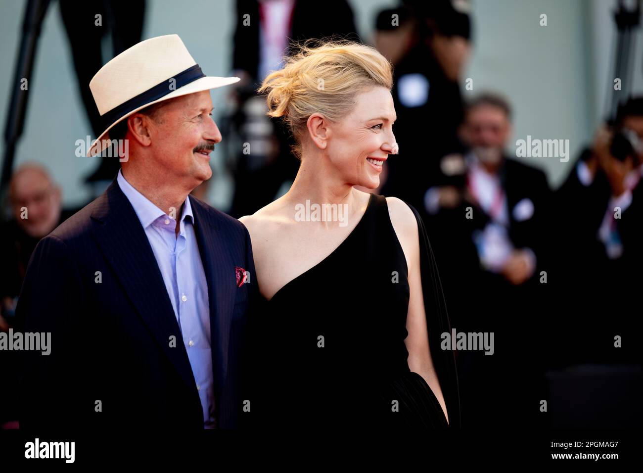 Venice, Italy, 10th September 2022, Cate Blanchett & Todd Field attend the Venice Film Festival 2022 (Photo credits: Giovanna Onofri) Stock Photo