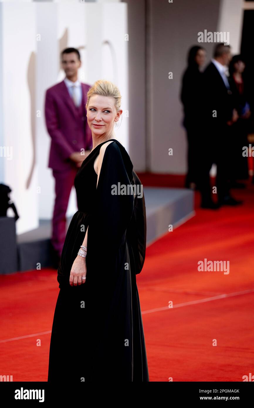 Venice, Italy, 10th September 2022, Cate Blanchett attends the Venice Film Festival 2022 (Photo credits: Giovanna Onofri) Stock Photo