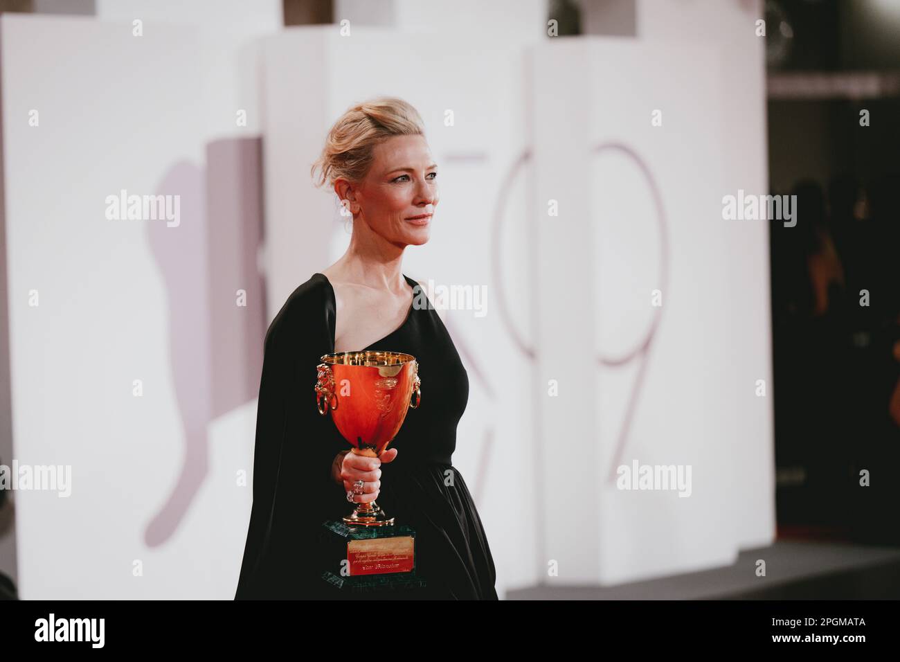 Venice, Italy, 10th September 2022, Cate Blanchett attends the Venice Film Festival 2022 (Photo credits: Giovanna Onofri) Stock Photo