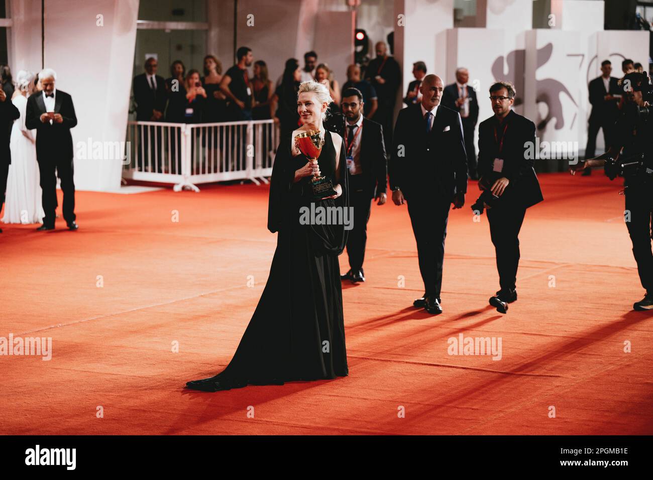 Venice, Italy, 10th September 2022, Cate Blanchett attends the Venice Film Festival 2022 (Photo credits: Giovanna Onofri) Stock Photo