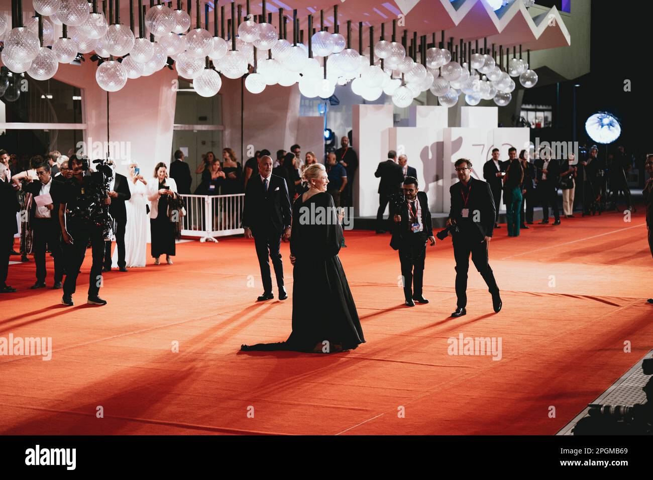 Venice, Italy, 10th September 2022, Cate Blanchett attends the Venice Film Festival 2022 (Photo credits: Giovanna Onofri) Stock Photo