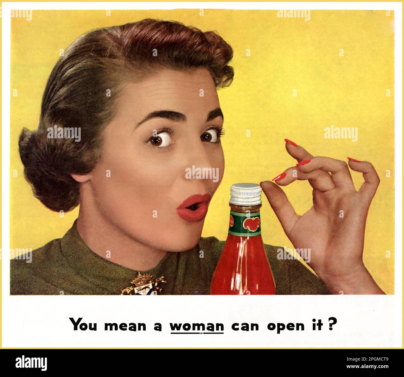 Sexist advertising hi-res stock photography and images - Alamy