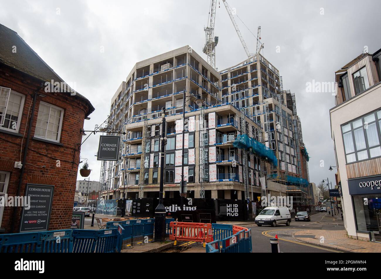 Maidenhead, Berkshire, UK. 23rd March, 2023. Another new apartment