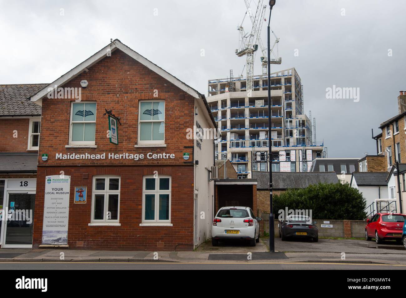 Maidenhead, Berkshire, UK. 23rd March, 2023. Another new apartment