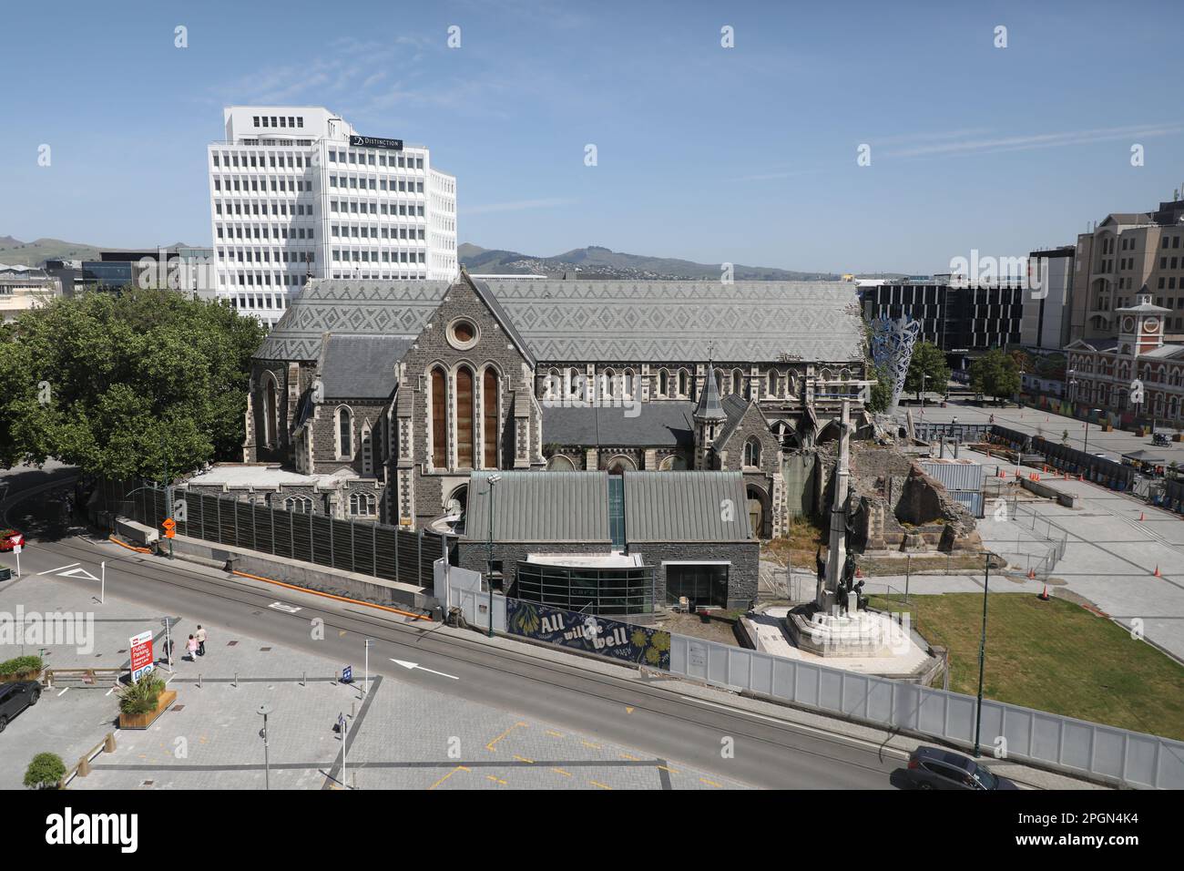 Christchurch skyline hi-res stock photography and images - Alamy