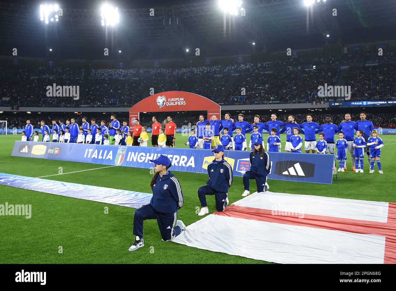 23rd March 2023, Diego Armando Maradona Stadium, Naples, Italy; 2024