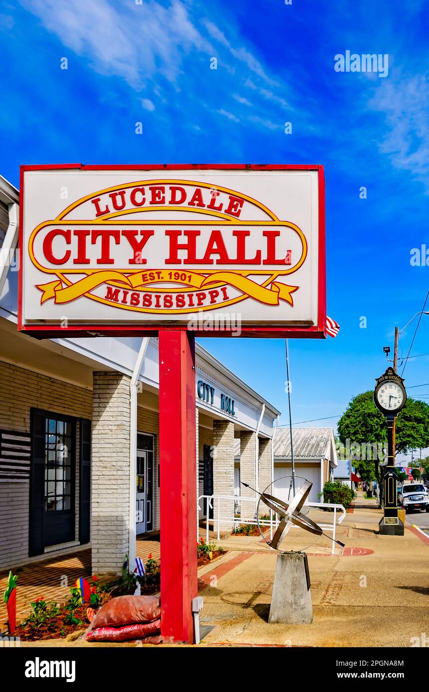 Lucedale City Hall Clock Hi Res Stock Photography And Images Alamy   Lucedale City Hall Is Pictured March 20 2023 In Lucedale Mississippi Lucedale Was Founded In 1901 2PGNA8M 