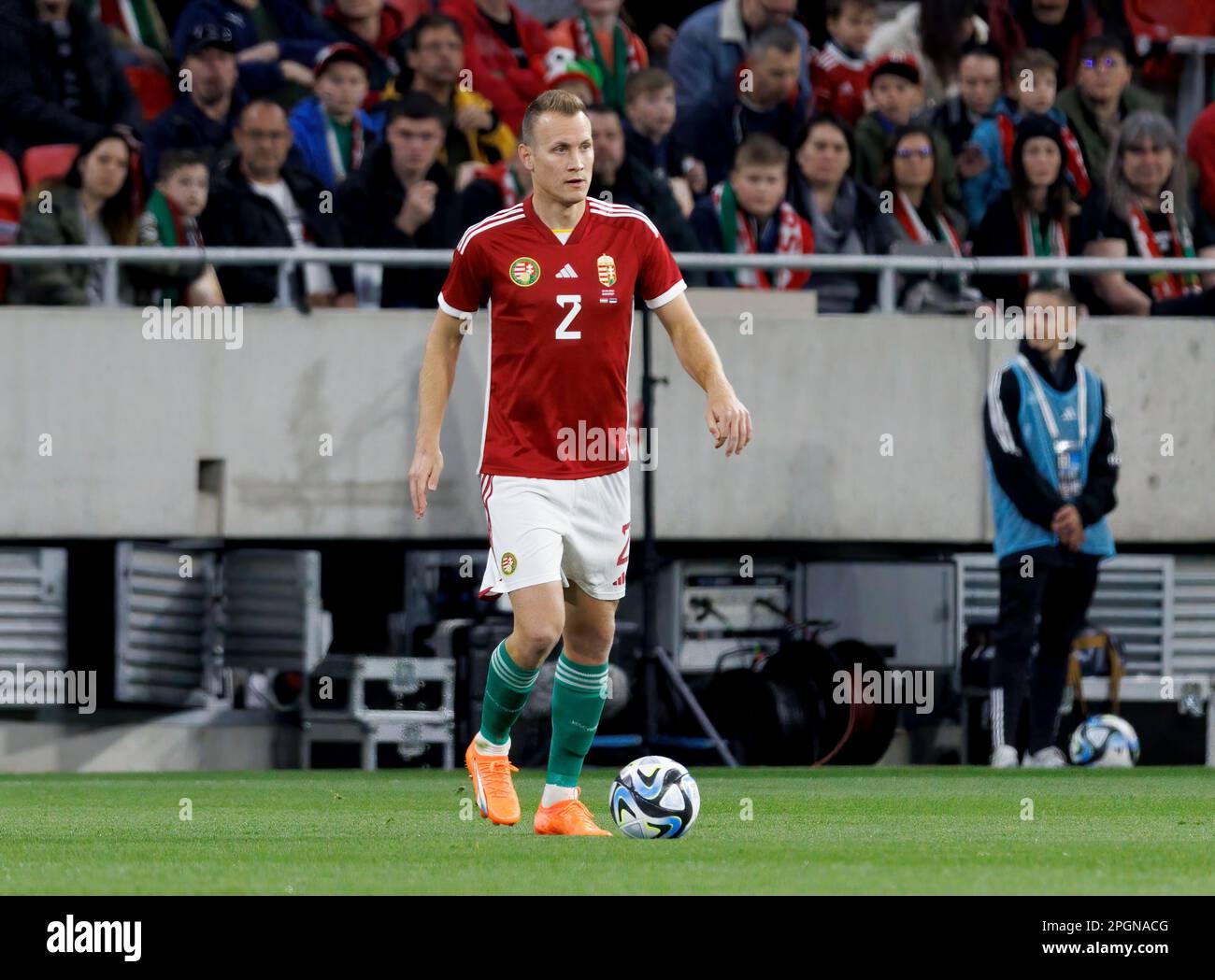 BUDAPEST, HUNGARY - MARCH 6: Claudiu Bumba of Kisvarda Master Good