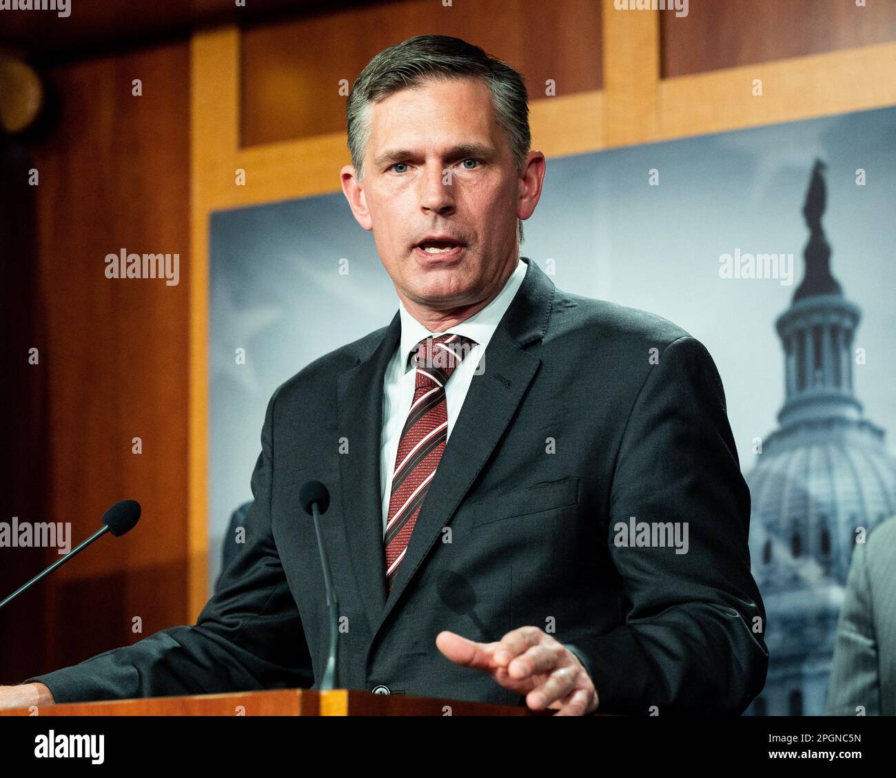 Washington, United States. 23rd Mar, 2023. U.S. Senator Martin Heinrich ...