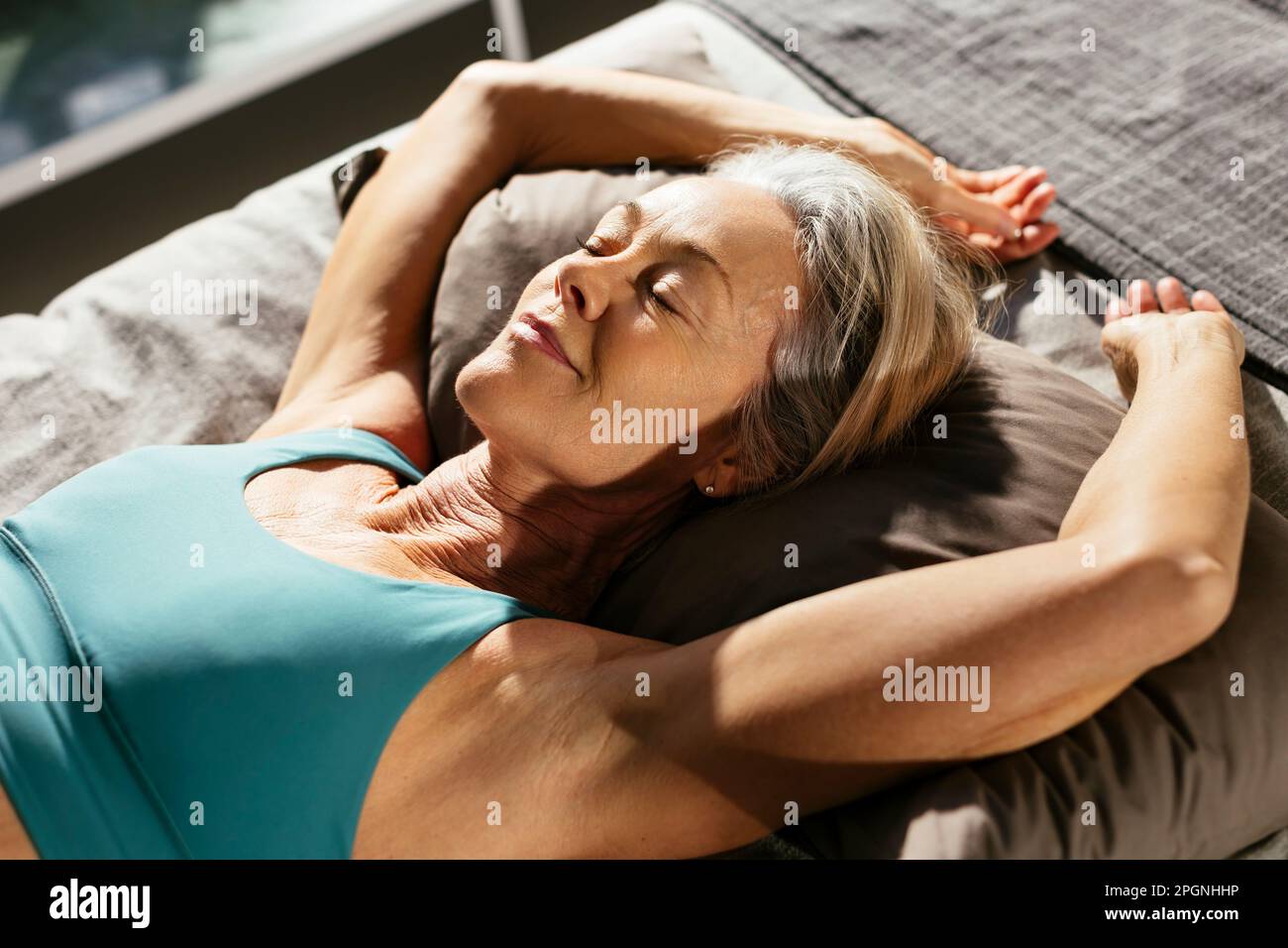 mature-woman-in-bed-hi-res-stock-photography-and-images-alamy