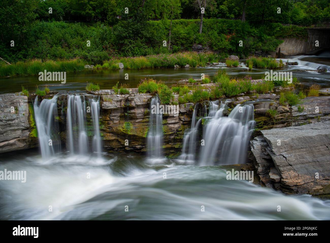 Les chutes d'eau de Hog's Back, Ottawa, Ontario, Canada Stock Photo Alamy