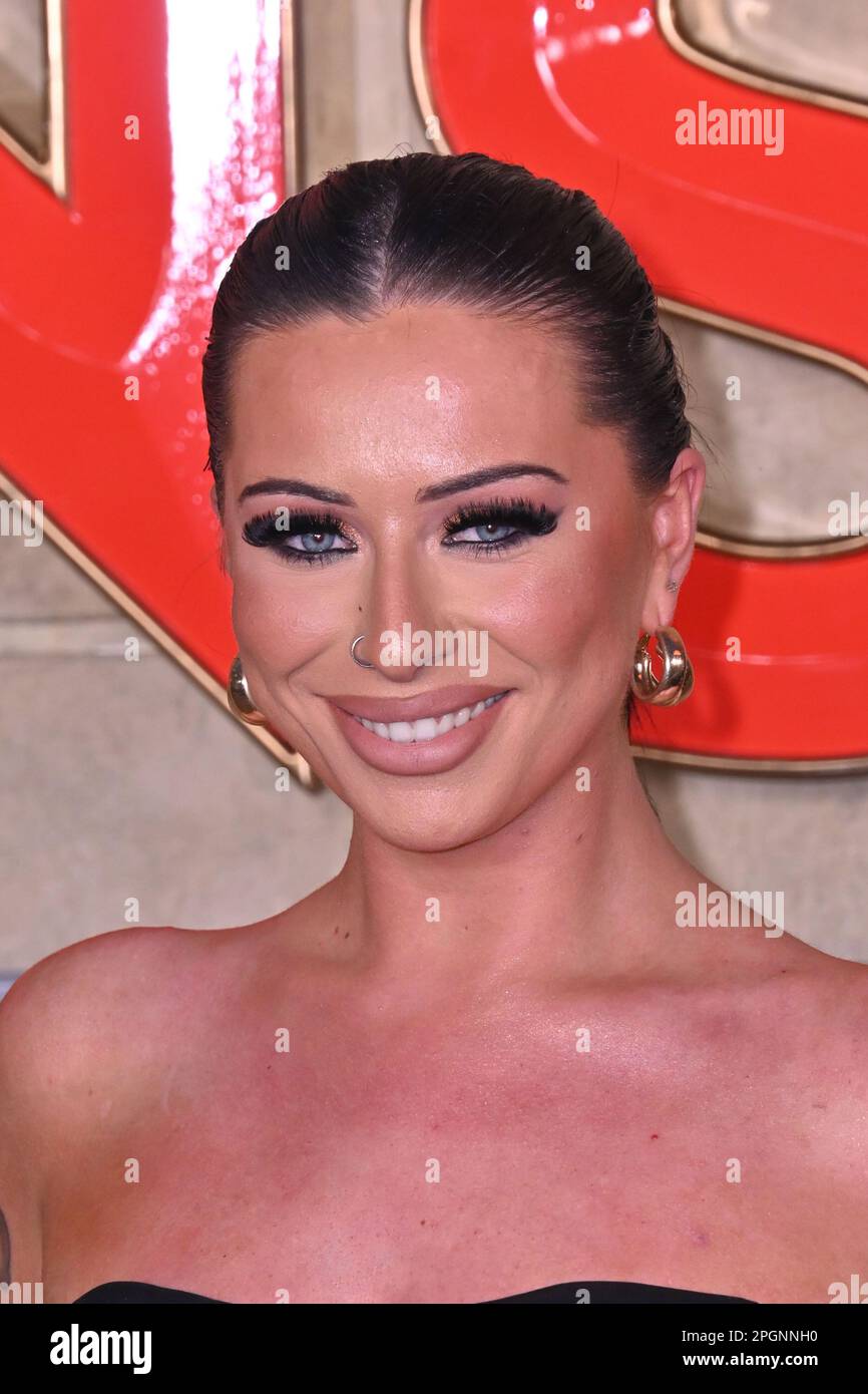 London, UK. 23rd Mar, 2023. Eden Harvey at UK Premiere of Dungeons