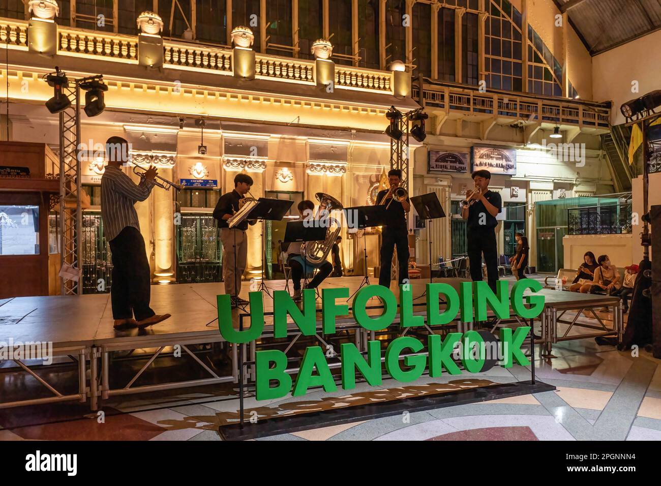 To match with the unique features of the lighting show Bangkok