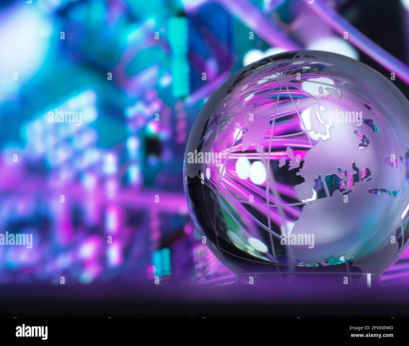 Processing globe hi-res stock photography and images - Alamy