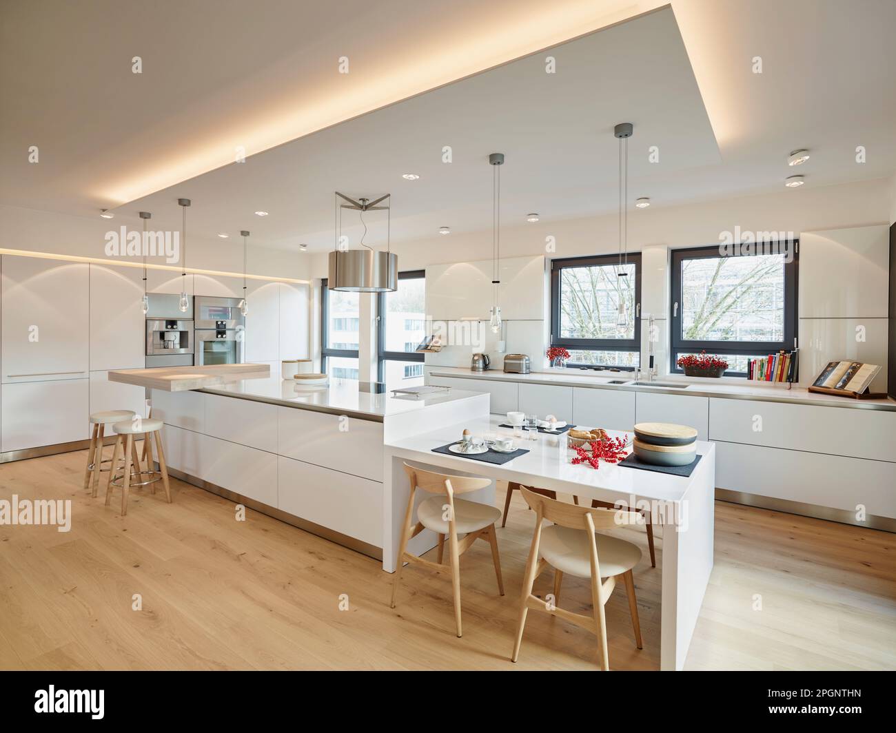 Interior of modern kitchen hi-res stock photography and images - Alamy
